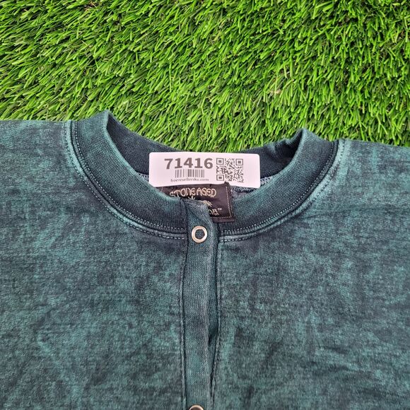 Vintage Native-American Cardigan Womens Large 23x21 Green - Picture 9 of 14